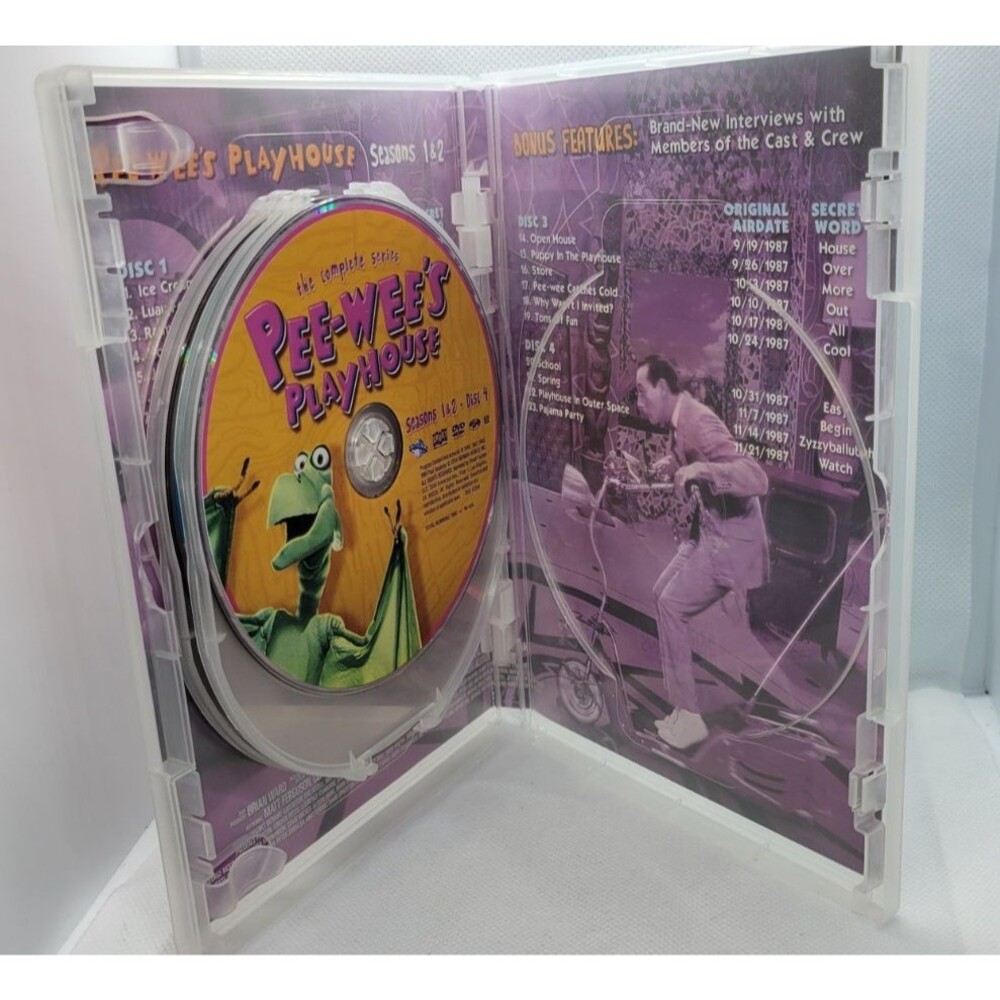 Pee-Wee's Playhouse: Seasons 1 & 2 (DVD, 1986) Special Edition - Picture 6 of 6